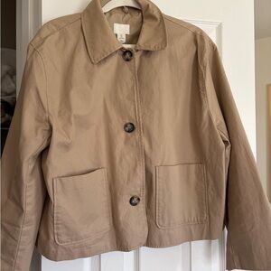 H&M Tan Utility Jacket for Women